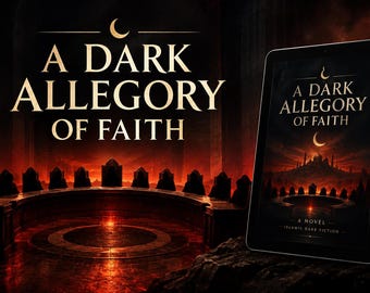 Islamic Fiction Ebook, The Cute Muslim Dark Allegory Novel, Faith Practice Reflection Book PDF, Instant Digital Download