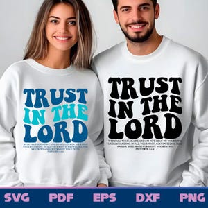 Trust In The Lord Svg Png, Bible Verse Svg, Christian Design, Christian Svg , Jesus Svg, Christian Quote Svg, Bible Quote Svg