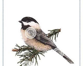 Whimsy Stamps --   Chickadee  -- NEW -- (#3771)