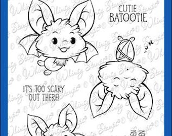 Whimsy Stamps --  Cutie Batootie  -- NEW  -- (#4543)