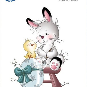 Whimsy Stamps -- Easter Bunny -- NEW -- (#2082)