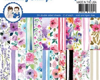 6 x 6 Paper Pad ~    Fabulous Florals    ~ Double sided NEW (#3883)