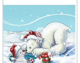 Whimsy Stamps --   Polar Bear and Seal  -- NEW  -- (#4568)