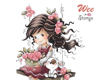 Whimsy Stamps -- Emily -- NEW  -- (#2343)