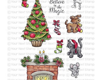 Your Next Stamp --  Cozy Christmas  -- NEW -- (#4166)