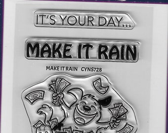 Your Next Stamp --  Make It Rain  -- NEW -- (#3669)