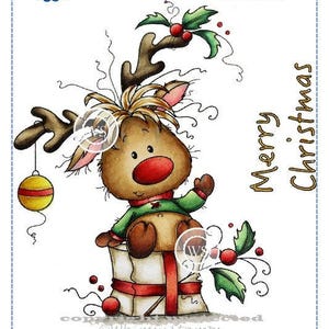 Whimsy Stamps -- Rudolph -- NIEUW -- (#2312)