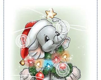 Whimsy Stamps -- Ellie the Christmas Tree  -- NEW -- (#3472)