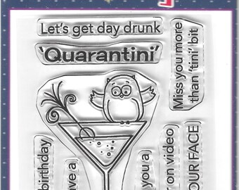 Your Next Stamp -- Quarantini -- NEW -- (#4111)