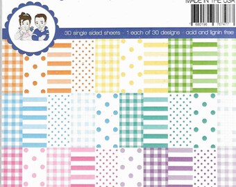 6 x 6 Paper Pad ~   Mix -n- Match 1   ~  NEW (#4791)