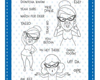 Whimsy Stamps --    Dontcha Know -- NEW  -- (#4414)