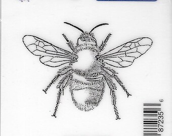Deep Red Cling Stamps --    Bumblebee    -- NEW -- (#3836)