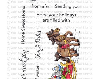 Your Next Stamp --  Sleigh Ride  -- NEW -- (#4167)