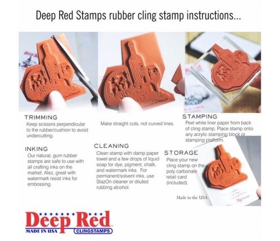 ディープレッド クリングスタンプ -- アイアン フルール・ド・リス