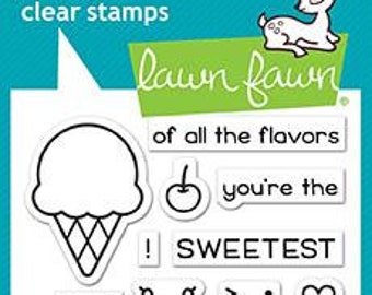 Lawn Fawn --   Sweetest Flavor  -- NEW -- (#4190)