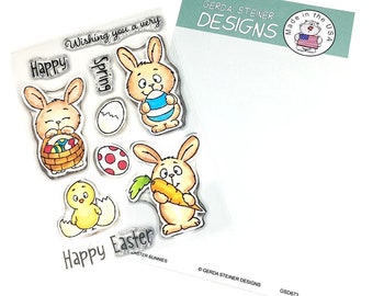 Gerda Steiner Designs --  Easter Bunnies  -- NEW  -- (#3579)