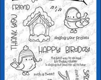 Whimsy Stamps --  Tweetie Pie   -- NEW -- (#4014)