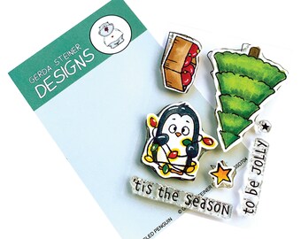 Gerda Steiner Designs --  Tangled Penguin  -- NEW -- (#3357)