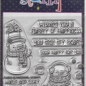 Your Next Stamp --  Flurry of Happiness   -- NEW  -- (#3257)