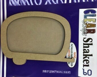 Clear Scraps -- Mini Shaker  -- CAMPER -- NEW  (#3528)