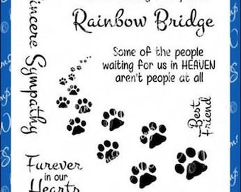 Whimsy Stamps --    Furever in Our Hearts   -- NEW  -- (#4274)