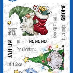 Whimsy Stamps -- Wichtel für den Urlaub -- NEU -- (#4098)