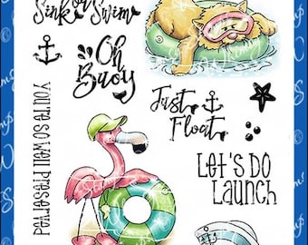 Whimsy Stamps -- Ahoy, Matey -- NEW  -- (#2771)