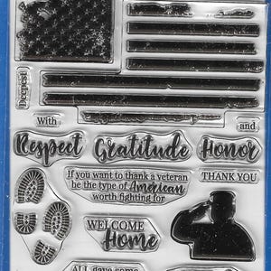 Whimsy Stamps -- Militärhelden -- NEU -- (#3589)