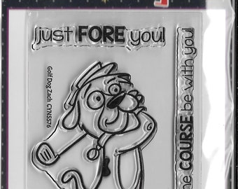 Your Next Stamp -- Golf Dog Zach  -- NEW -- (#2836)
