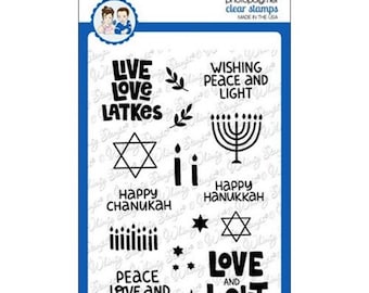 Whimsy Stamps --  Hanukkah Lights  -- NEW  -- (#4391)