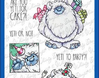 Whimsy Stamps --   Yeti to Party    -- NEW  -- (#4256)