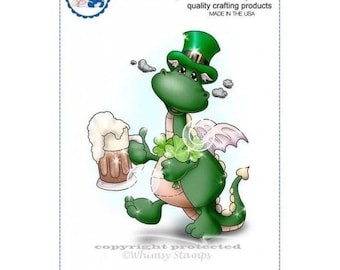 Whimsy Stamps -- Bart on St. Paddy’s Day  -- NEW -- (#4580)