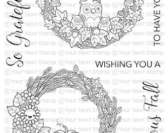 Your Next Stamp --   Fabulous Fall Wreaths    -- NEW -- (#4119)