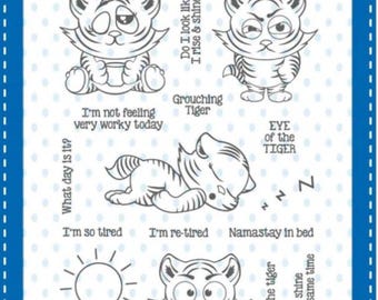 Whimsy Stamps --  Tabby Talk Too  -- NEW  -- (#4501)
