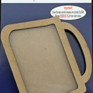 Clear Scraps -- Mini Shaker -- Bolsa -- NOVO (#3955)