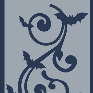 Szablon projektanta Clear Scraps – Nowość – Bat Swirl – (#3999)