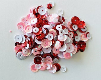 Clear Scraps -- Sequins  -- LOVELY -- NEW  (#3539)