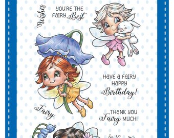 Whimsy Stamps -- Fairy Wishes  -- NEW  -- (#4556)