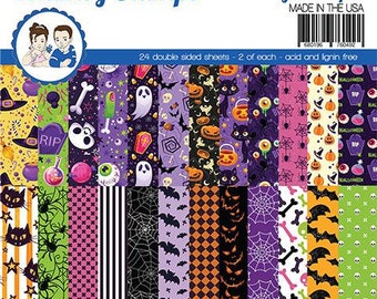 6 x 6 Paper Pad ~   Hocus Pocus   ~ Double sided NEW (#3982)