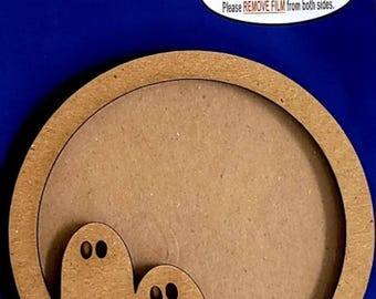 Clear Scraps -- Mini Shaker  -- Circle Ghost -- NEW  (#4404)