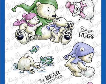 Whimsy Stamps --   Sheltering Love  -- NEW  -- (#4443)