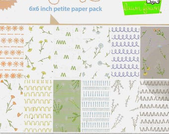 6 x 6 Paper Pad ~  What's Sewing On?  ~ Double sided NEW (#4790)