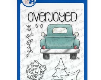 Whimsy Stamps --   Fill A Holiday Truck  -- NEW  -- (#4778)