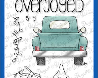 Whimsy Stamps --   Fill A Holiday Truck  -- NEW  -- (#4778)