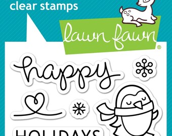 Lawn Fawn --  Winter Penguin   -- NEW -- (#4171)