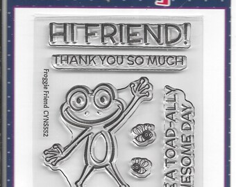 Your Next Stamp -- Froggie Friend -- NEW  -- (#4117)