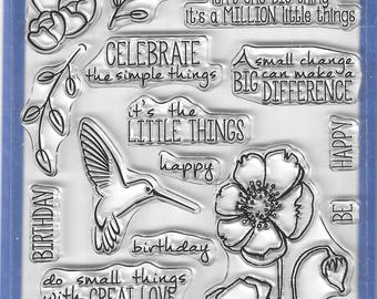 Whimsy Stamps --   Enjoy the Little Things   -- NEW  -- (#3604)