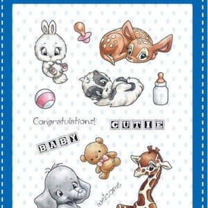 Tampons fantaisie -- bébés bestioles -- nouveautés -- (n° 4493)