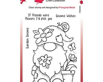 Woodware Stamps --  Garden Gnome  -- NEW -- (#4632)
