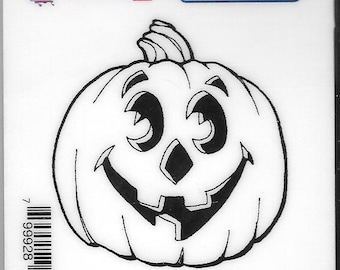 Deep Red Cling Stamps -- Jack O Lantern -- NEW -- (#2809)